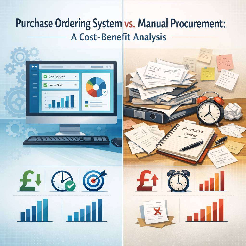 Purchase Ordering System vs. Manual Procurement: A Cost-Benefit Analysis